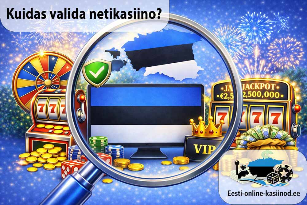 Kuidas valida netikasiinot Eestis