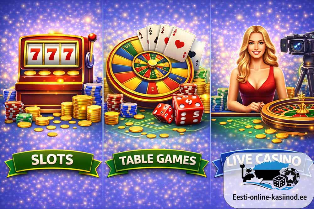 Parimad mängud uutes kasiinodes