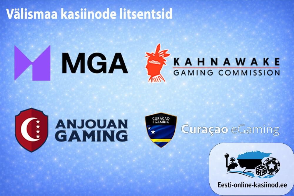 Kasiinode litsentsid