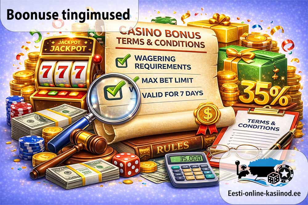 Boonuste tingimused ja reeglid