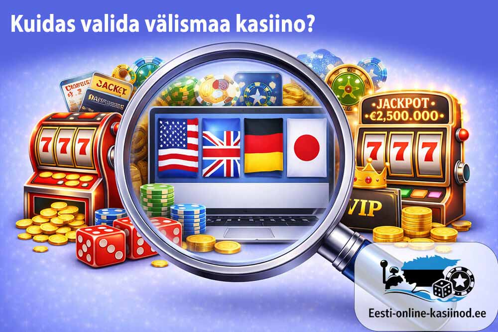 Kuidas valida välismaa kasiinot