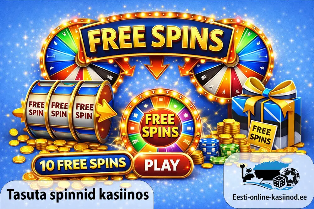 Mis on tasuta spinnid kasiinodes