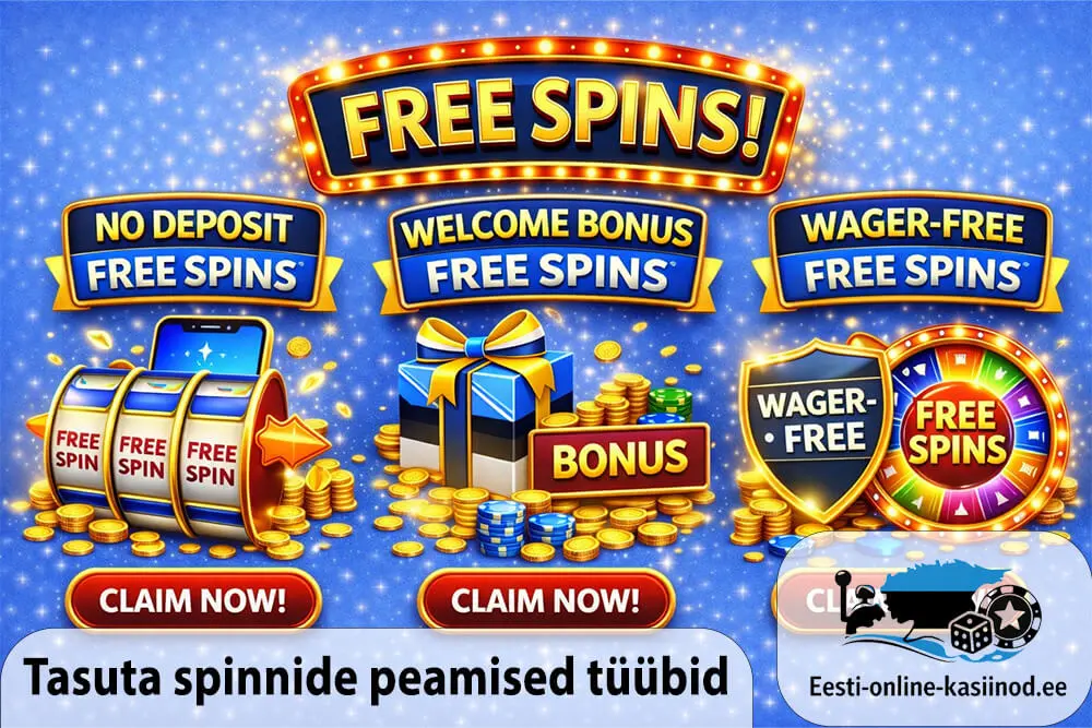 Millised on tasuta spinnide tüübid